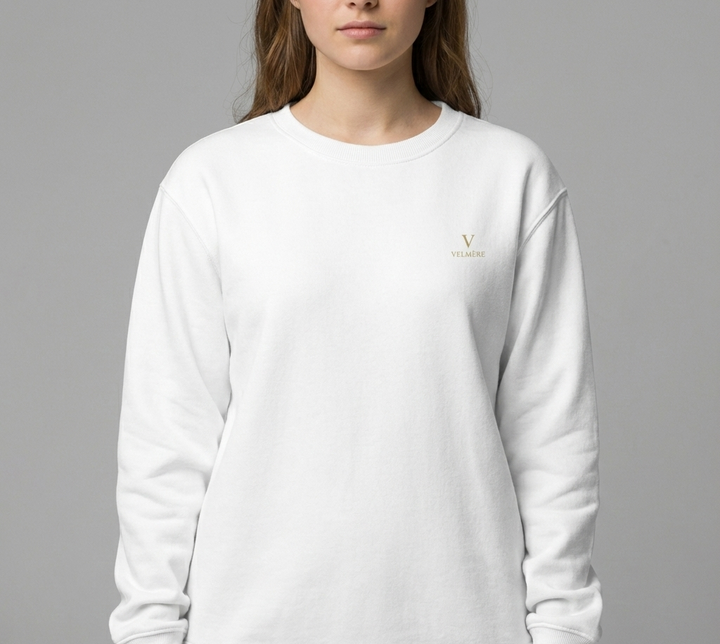 Unisex Premium Sweatshirt aus recyceltem Material mit Allover-Print