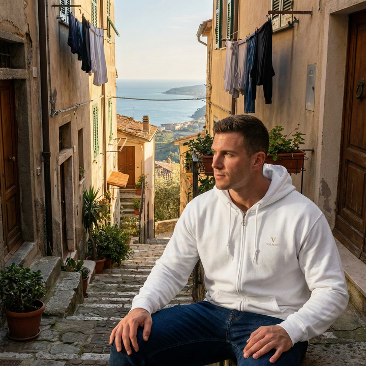 Bluza z kapturem unisex Heavy Blend na zamek