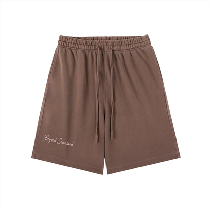 Szorty z bawełny w stylu vintage