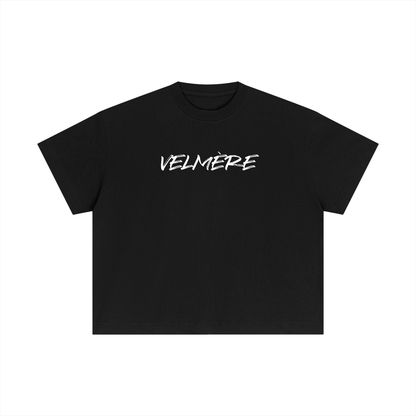 Niezbędna bawełniana koszulka w kształcie pudełka