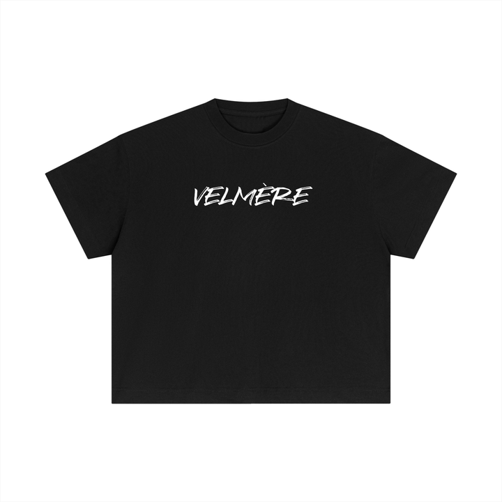 Niezbędna bawełniana koszulka w kształcie pudełka