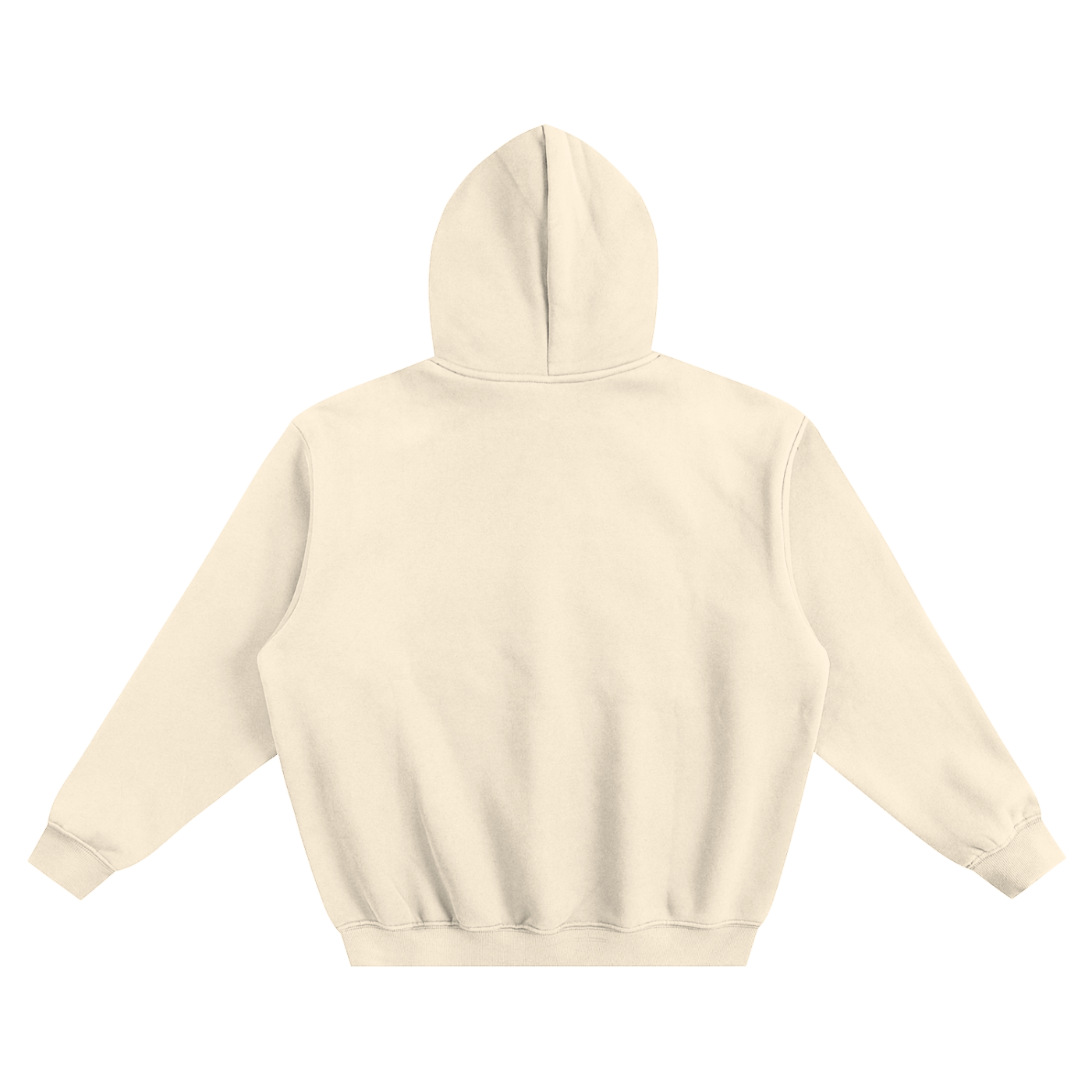 Fleece-Hoodie (kastenförmig)