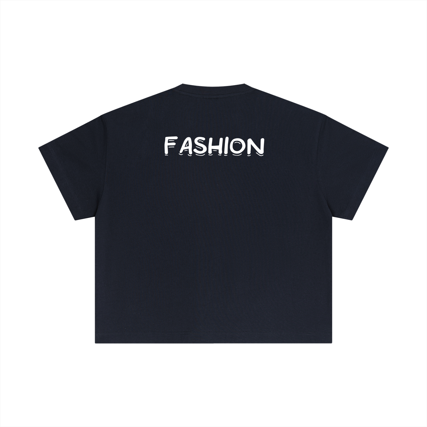 Niezbędna bawełniana koszulka w kształcie pudełka