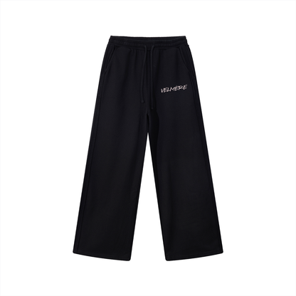 Spodnie dresowe z prostą nogawką i kontrastową taśmą