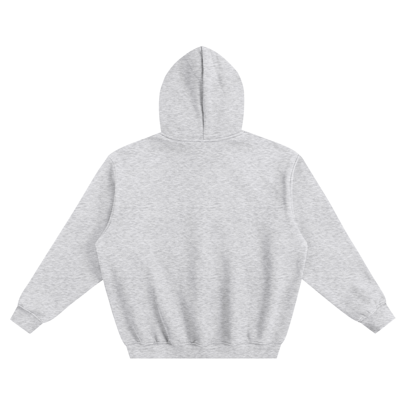 Fleece-Hoodie (kastenförmig)