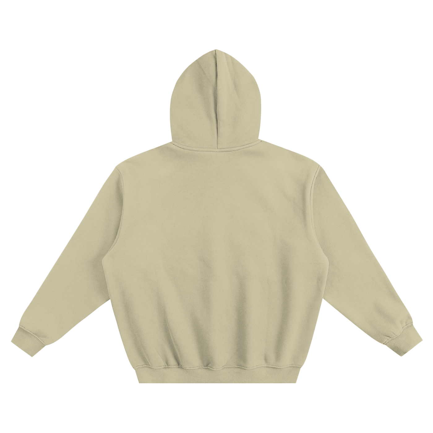 Fleece-Hoodie (kastenförmig)