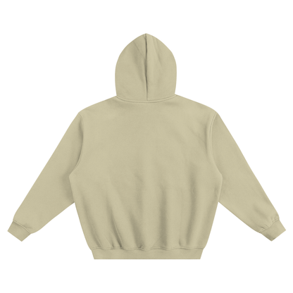 Fleece-Hoodie (kastenförmig)